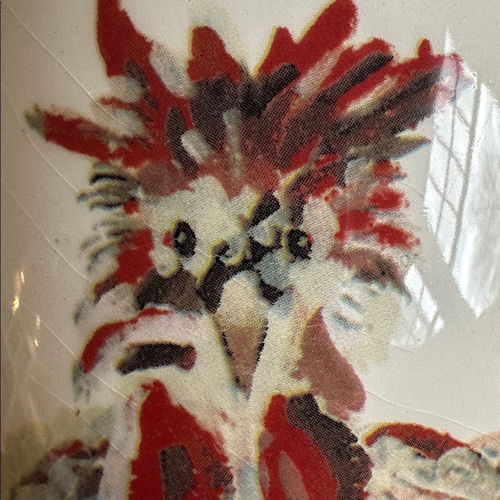 Jacques Pépin Sur La Table Handcrafted Italian Rooster Mug Set of 5 - Picture 8 of 11